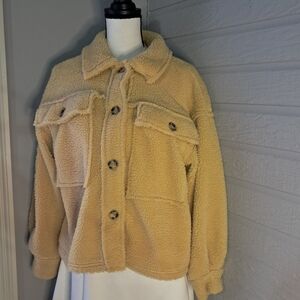 Forever 21 Sherpa Jacket XS EUC